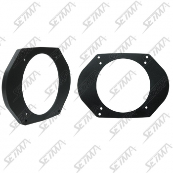 SUPPORT HAUT-PARLEUR 130 MM - ALFA ROMEO GTV / MAZDA PREMACY-626 / PEUGEAO 306 CABRIOLET - AVANT-ARRIERE