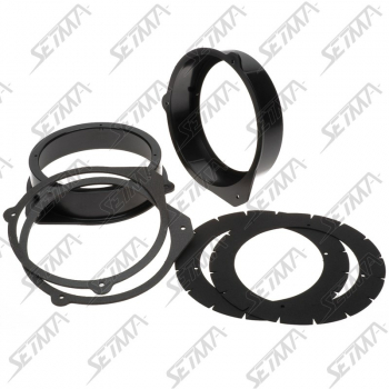 SUPPORT HAUT-PARLEUR 165 MM - AUDI - A2 DEPUIS 2000/ A3 DEPUIS 2003 / A4 2001-2007 - AVANT/ARRIERE