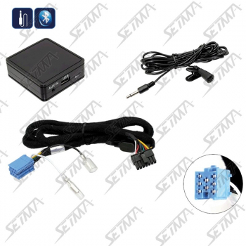 INTERFACE BLUETOOTH A2DP - MAINS LIBRES - PEUGEOT/CITROEN - JUSQU'A 2004 - RD3