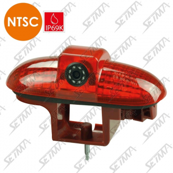 CAMERA SUR FEU STOP - RENAULT TRAFFIC / OPEL COMBO-VIVARO / NISSAN PRIMASTAR - 2001-2014 - IP69K