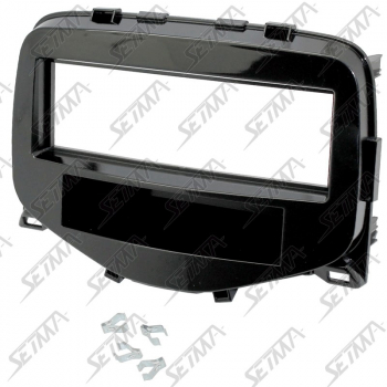 SUPPORT AUTORADIO 1 DIN - PEUGEOT 108 / CITROEN C1 / TOYOTA AYGO - DEPUIS 2014