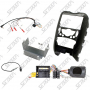 MINI - R55/R56/R57 - 2006-2013 - KIT SUPPORT AUTORADIO 2 DIN + COMMANDE AU VOLANT