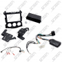 NISSAN 370Z DEPUIS 2009 - KIT SUPPORT AUTORADIO 1DIN/2DIN + COMMANDE AU VOLANT