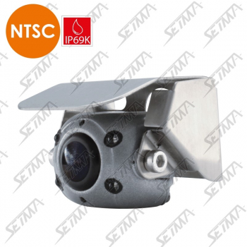 MINI CAMERA PREMIUM - ANGLE 170&deg; - IP69K - INFRAROUGE - GRISE