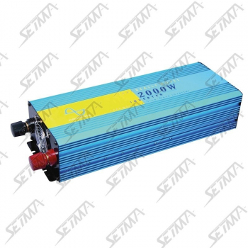 SURVOLTEUR 12VDC-220VAC - 50HZ - 2000W - PURE SINUS