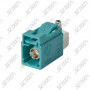 CONNECTEUR D'ANTENNE FAKRA FEMELLE 90° - Z - RG58/223