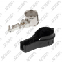 CONNECTEUR ISO 90° RG174 + PROTECTION PLASTIQUE NOIRE