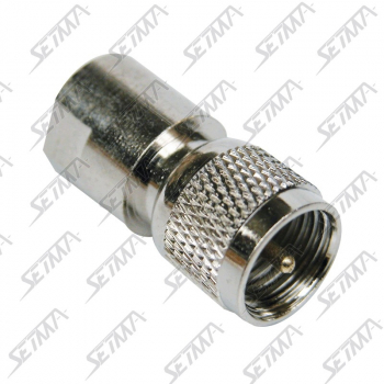 ADAPTATEUR D'ANTENNE GSM - FME MALE / MINI UHF - A VISSER