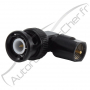 CONNECTEUR NOIR BNC MALE 90° VERS FME MALE
