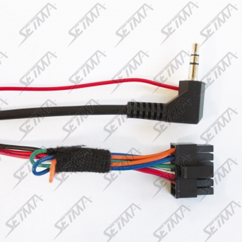 CABLE DEDIE UNIVERSEL POUR AUTORADIO - ALPINE/KENWOOD/JVC/CLARION/PIONEER/SONY/LG/PHILIPS/PANASONIC/ZENEC/BLAUPUNK