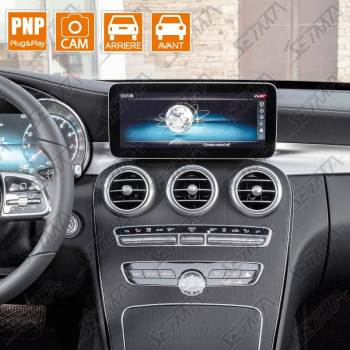 INTERFACE MERCEDES - NTG 5.5 - CLASSE C DEPUIS 2019 - CLASSE E /S Depuis 2018 - ECRAN 12.3'' - ENTREE CAMERA AVANT/ARRIERE
