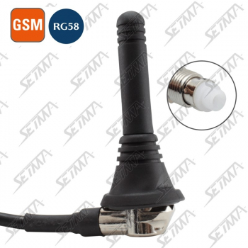 ANTENNE DE TOIT A PERCER - CONNECTEUR FME FEMELLE