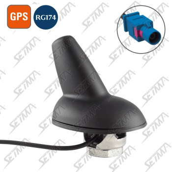 ANTENNE DE TOIT A PERCER - CONNECTEUR FAKRA MALE