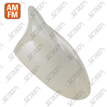 SUR-ANTENNE DE TOIT AILERON DE REQUIN - PRETE A PEINDRE - 204 x 109 x 70 mm