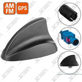 ANTENNE TYPE AILERON DE REQUIN BI-FONCTION - FM/GPS