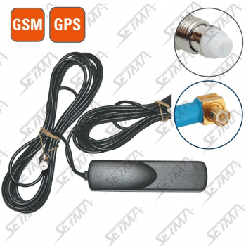 ANTENNE PATCH BI-FONCTION - GSM / GPS