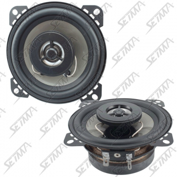 HAUT-PARLEUR 2 VOIES COAXIALES - 100 MM - 100W - 4 OHM - MEMBRANE POLYPRO
