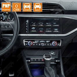 INTERFACE AUDI A1/Q3 - DEPUIS 2019 - MIB2 - ECRAN 8,8" -  ENTREE ENTREE CAMERA AVANT/ARRIERE