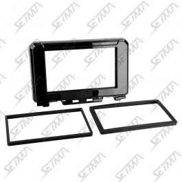 SUPPORT AUTORADIO 2 DIN - SUZUKI -JIMNY 2018  NOIR PIANO