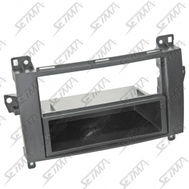 SUPPORT AUTORADIO 1 DIN/2 ISO - MERCEDES - CLASSE A (W169) / CLASSE B (W245) / VIANO-VITO (W639) - VW CRAFTER DEPUIS 2006