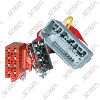 FAISCEAU AUTORADIO - CHRYSLER / DODGE / JEEP / RAM - TOUS MODELES DEPUIS 2007 - CONNECTEUR 22 VOIES