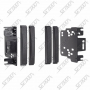 SUPPORT AUTORADIO 2 DIN - CHRYSLER / DODGE / JEEP/ RAM / VOLKSWAGEN - DEPUIS 2007 - ENTRAXE : 83 MM