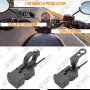 CHARGEUR 2 USB POUR MOTO - INSTALLATION RETRO OU GUIDON - DC9-24V - SORTIE 5V - 3.1A - L CABLE 130CM