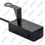 CHARGEUR POUR MOTO AVEC 2 USB CHARGE RAPIDE QC 3.0 - L CABLE 110CM