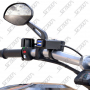 CHARGEUR POUR MOTO AVEC 2 USB CHARGE RAPIDE QC 3.0 - L CABLE 110CM