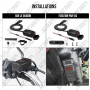 CHARGEUR 2 USB AVEC CHARGE RAPIDE ET VOLTMÈTRE POUR MOTO