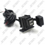 CHARGEUR 2 USB ETANCHE POUR MOTO