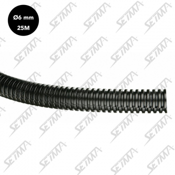 GAINE ANNELEE FENDUE - DIAMETRE INTERNE 6 MM - 25 M