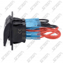2 INTERRUPTEURS AVEC LED ROUGE - 12V / 24 V