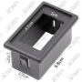 BOITE POUR 1 INTERRUPTEUR - 52 X 27 X 27 MM