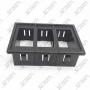 BOITE POUR 3 INTERRUPTEURS - 78 X 52 X 27 MM