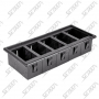 BOITE POUR 5 INTERRUPTEURS - 131 X 52 X 27 MM