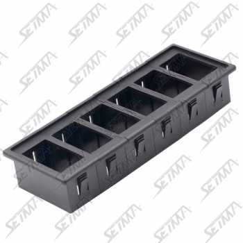 BOITE POUR 6 INTERRUPTEURS - 157 X 52 X 27 MM
