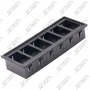 BOITE POUR 6 INTERRUPTEURS - 157 X 52 X 27 MM