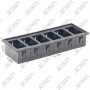 BOITE POUR 6 INTERRUPTEURS - 157 X 52 X 27 MM