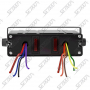 BOITIER DE COMMUTATION - 6 INTERRUPTEURS - 159 X 125 X 54 MM