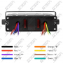 BOITIER DE COMMUTATION - 6 INTERRUPTEURS - 159 X 125 X 54 MM