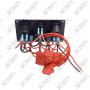 BOITIER DE COMMUTATION - 5 INTERRUPTEURS / 2 USB / 1 ALLUME-CIGARE / 1 VOLTMETRE - 148 X 103 x 75 MM