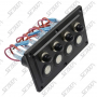 BOITIER DE COMMUTATION - 4 INTERRUPTEURS TACTILES - 159 X 102 MM