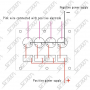BOITIER DE COMMUTATION - 4 INTERRUPTEURS TACTILES - 159 X 102 MM