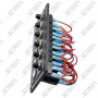 BOITIER DE COMMUTATION - 6 INTERRUPTEURS TACTILES - 210 X 75 MM