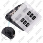 BOITE A FUSIBLES 6 BORNES - 12-32 V - 100 A
