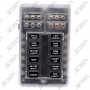 BOITE A FUSIBLES 12 BORNES - 12-32 V - 100 A