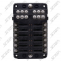 BOITE A FUSIBLES 12 BORNES - 12-32 V - 100 A