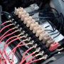 BOITE A FUSIBLES 12 BORNES - 32 V - 75 A