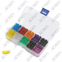 ASSORTIMENT DE 100 FUSIBLES ENFICHABLES 6.3 x 32 MM (2A A 35A)